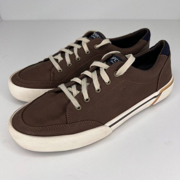 Sperry Unisex SCK2667726 Brown Solid Harbor Tide Lace Up Size 5M Sneakers - Picture 1 of 9